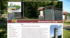 Desktop Screenshot of grenzmuseum-sorge.de